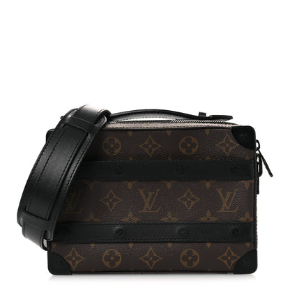 Louis Vuitton Monogram Macassar Handle Soft Trunk Black 1 of 12