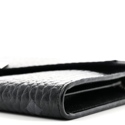 MCM Visetos Large Patricia Wallet On Chain Black 10 of 11