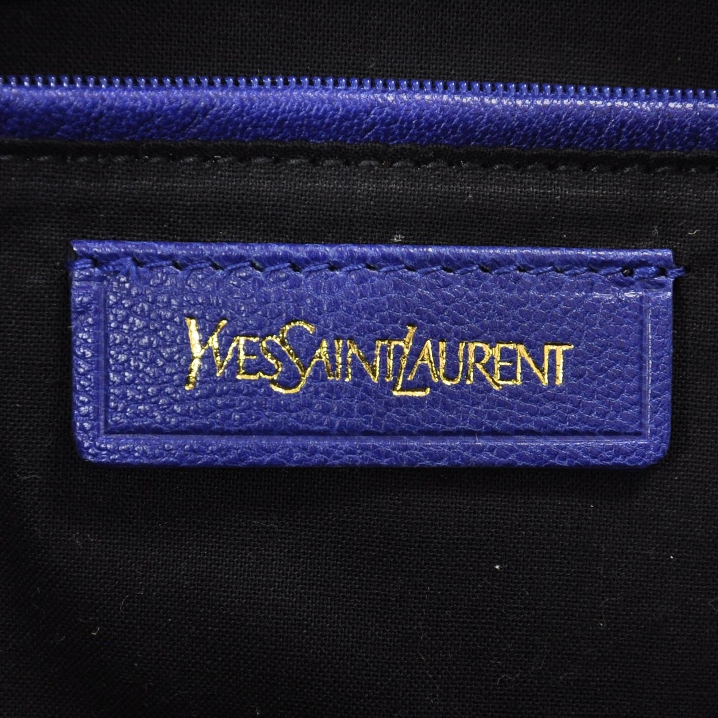 Leather Large Cabas Chyc Blue