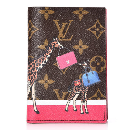 Louis Vuitton Monogram 2017 Christmas Animation Passport Cover 1 of 8