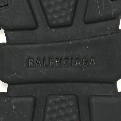 Balenciaga Neoprene Knit Allover Logo Bi-Color Sole Mens Speed Sneakers 11 Black White 7 of 9