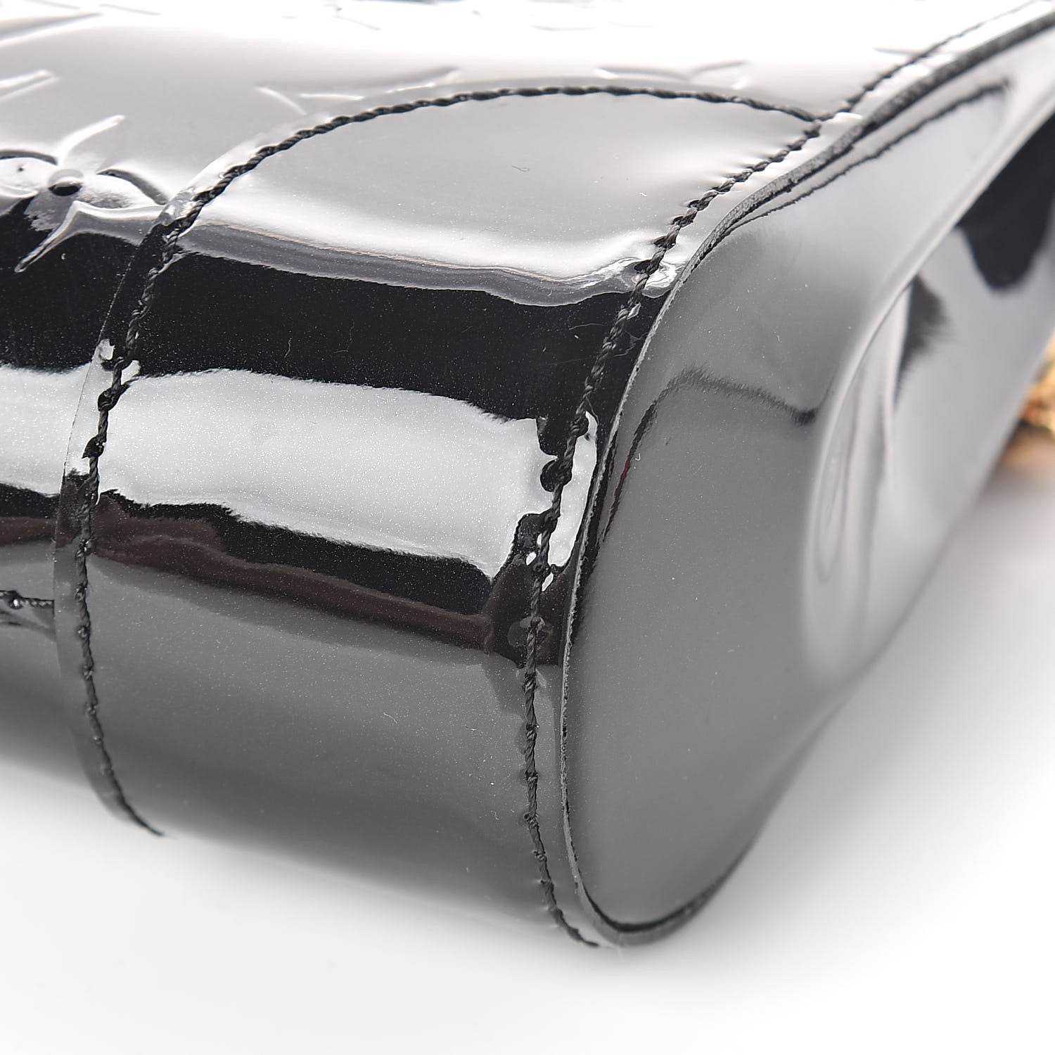 Louis Vuitton Vernis Santa Monica Clutch Noir Magnetique 9 of 9