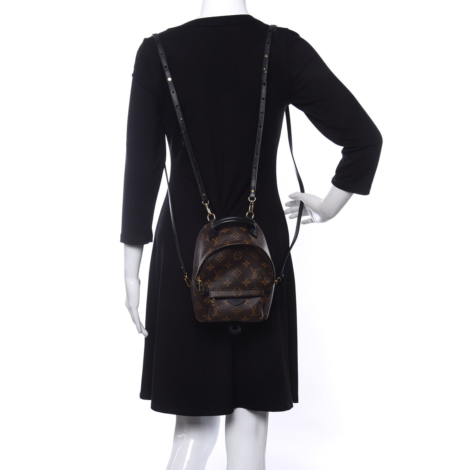 Louis Vuitton Monogram Palm Springs Backpack Mini 2 of 9