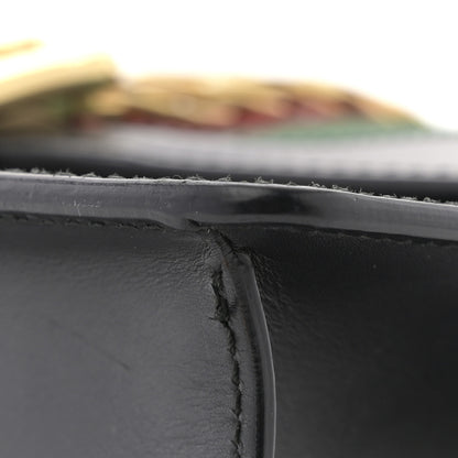 Gucci Calfskin Small Sylvie Top Handle Bag Black 11 of 11