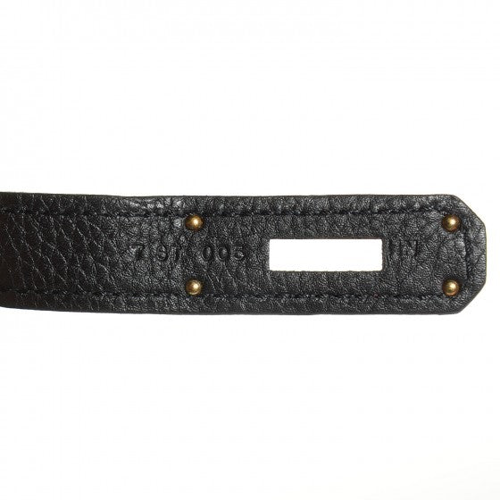 Hermes Togo Birkin 35 Black 7 of 58
