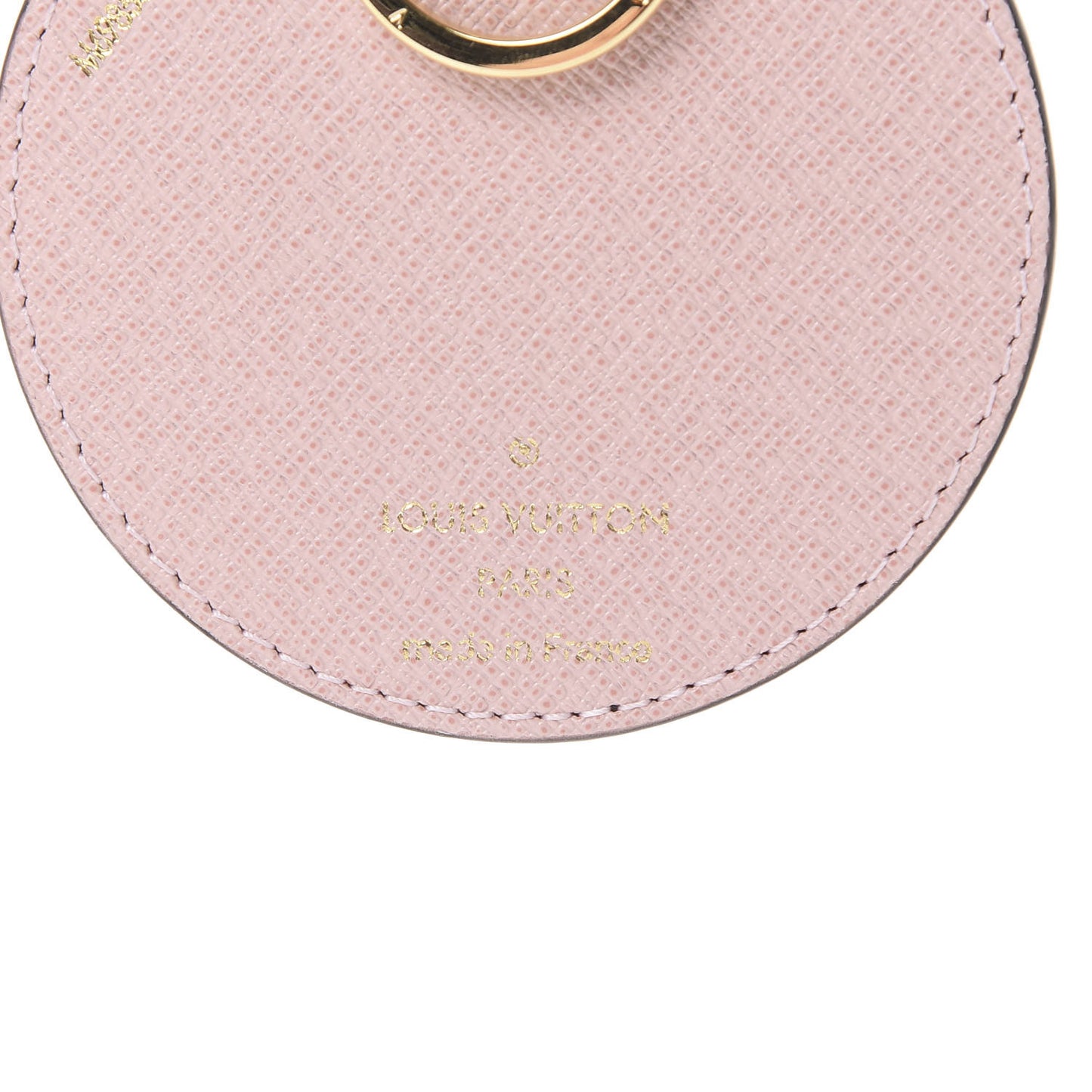 Monogram 2020 Christmas Animation Big Wheel Bag Charm Key Ring Rose Ballerine