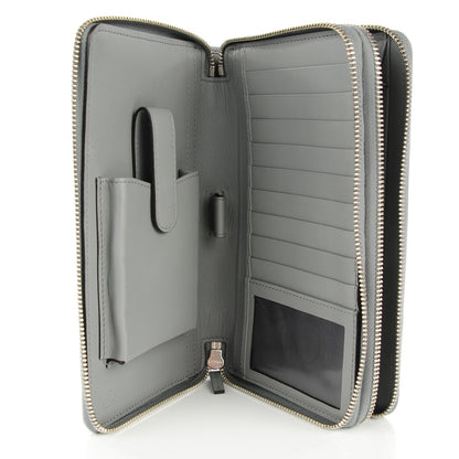Gucci GG Supreme Monogram Travel Document Case Ecru Grigio 5 of 8