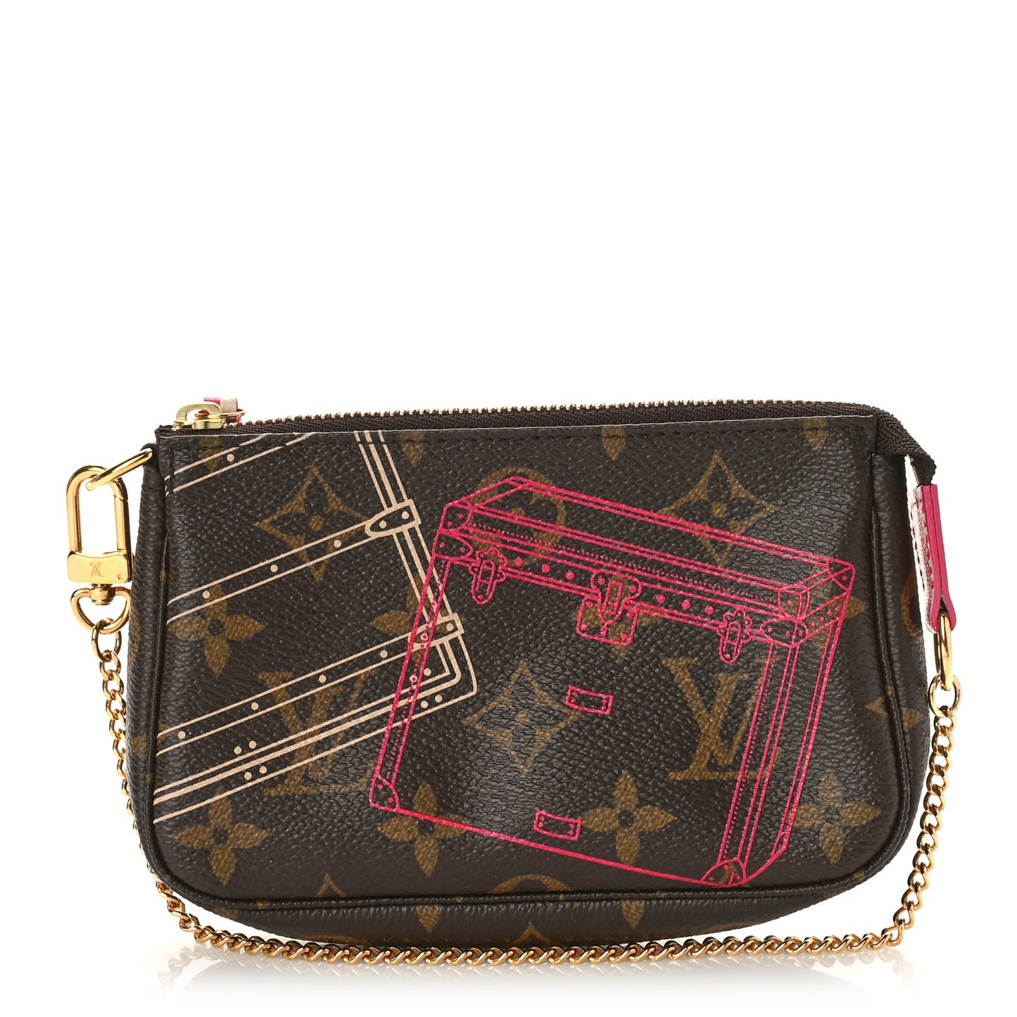 Monogram 2014 Christmas Animation Mini Pochette Accessories