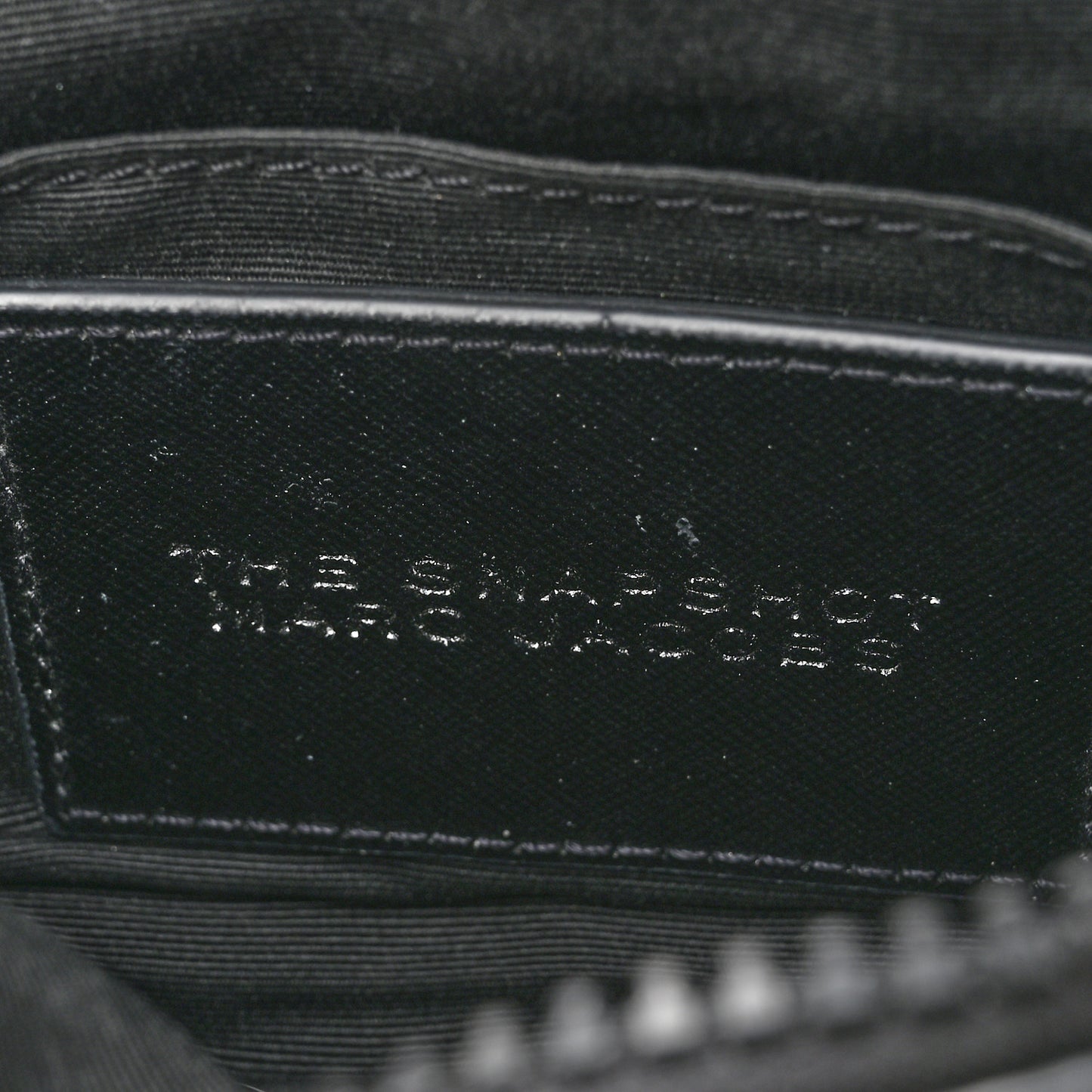 Saffiano Snapshot Camera Bag Black