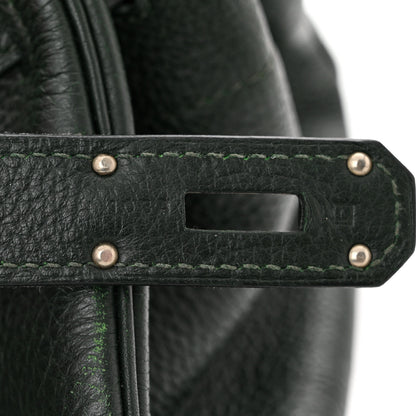 Hermes Taurillon Clemence JPG Birkin 42 Vert Fonce 7 of 11