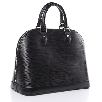 Louis Vuitton Epi Alma PM Black 3 of 13