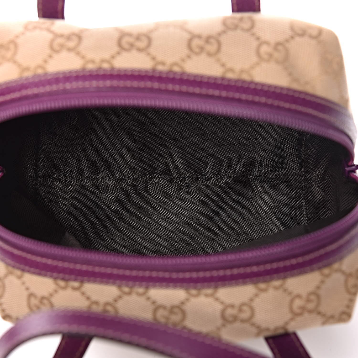 Gucci Monogram Large Balthus Cosmetic Pouch Purple 5 of 11
