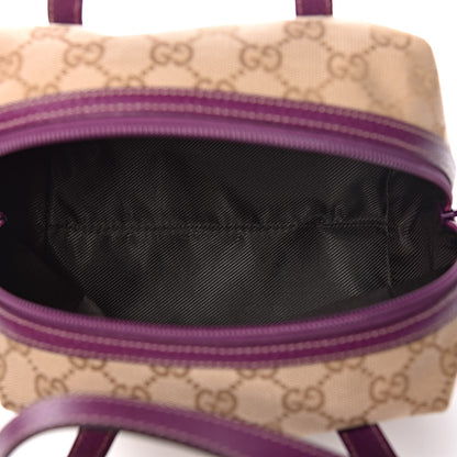 Gucci Monogram Large Balthus Cosmetic Pouch Purple 5 of 11