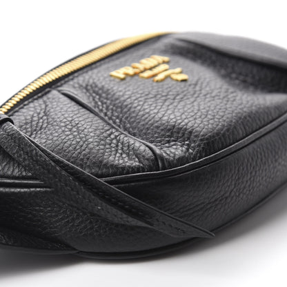 Prada Vitello Daino Small Belt Bag Black 6 of 11