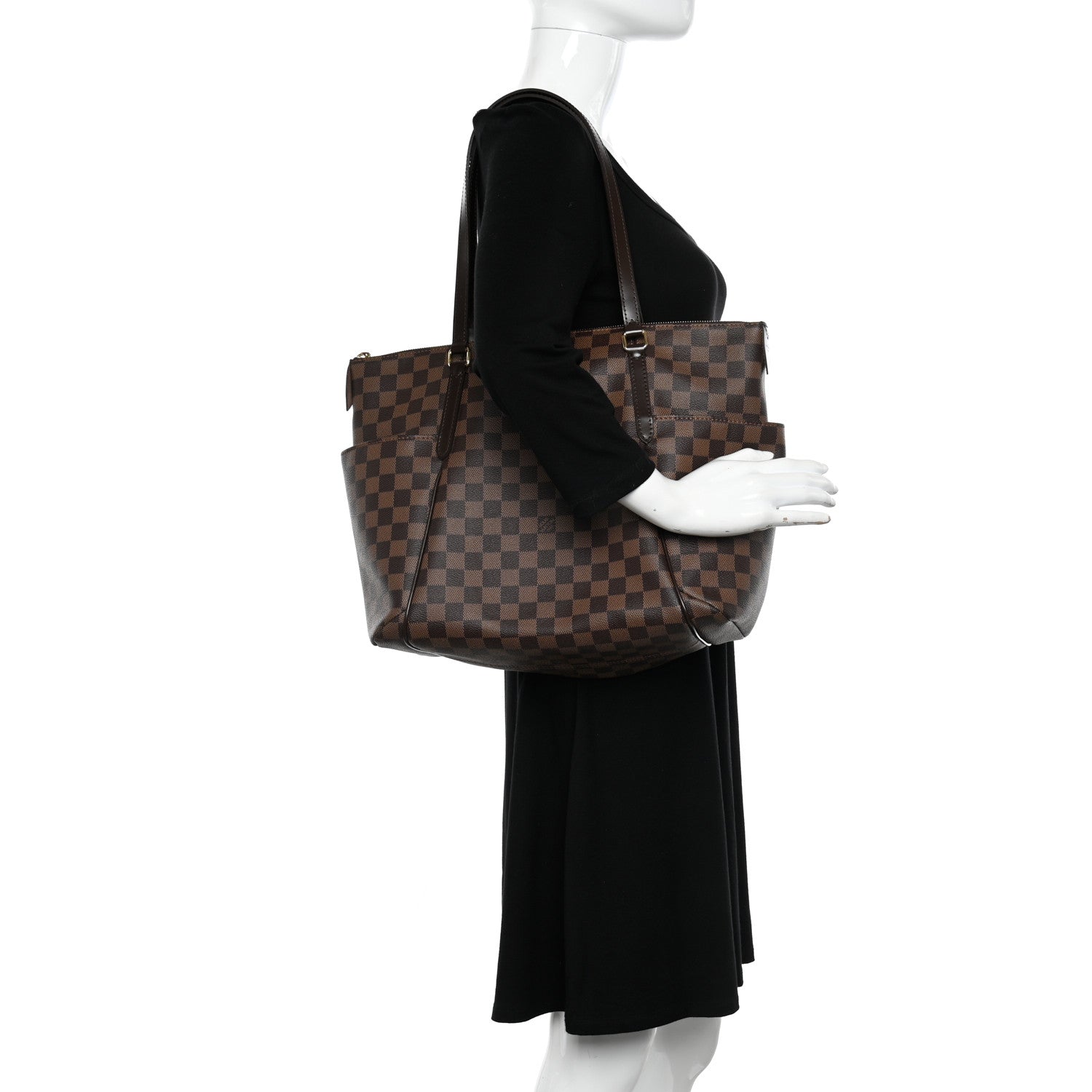 Louis Vuitton Damier Ebene Totally MM 2 of 9