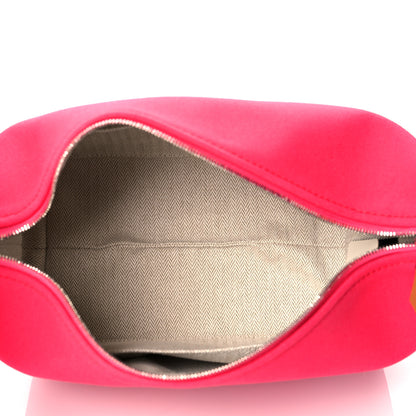 Hermes Canvas Small Bride-A-Brac Pouch Hibiscus 5 of 9