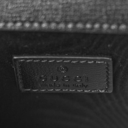 Gucci Satin Crystal GG Monogram Mini Dionysus Top Handle Bag Black 6 of 8