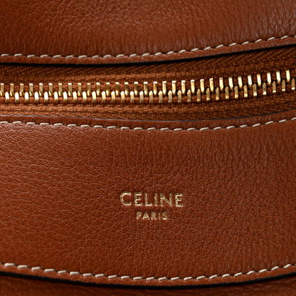 Celine Supple Calfskin Medium Romy Shoulder Bag Tan 6 of 13