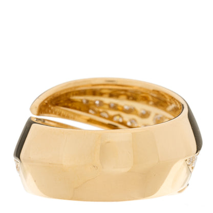 Cartier 18K Yellow Gold Diamond Panthere Griffe Ring 51 5.75 5 of 6