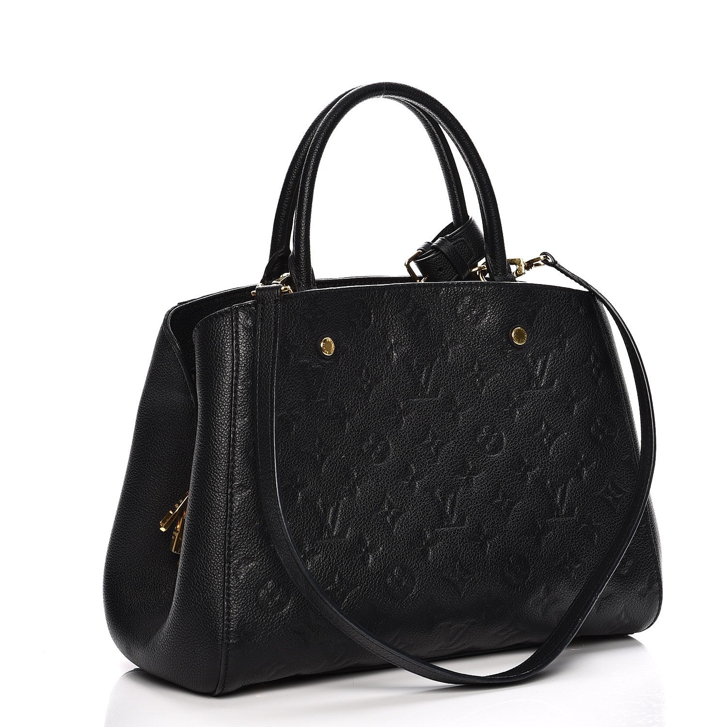 Louis Vuitton Empreinte Montaigne MM Black 4 of 15