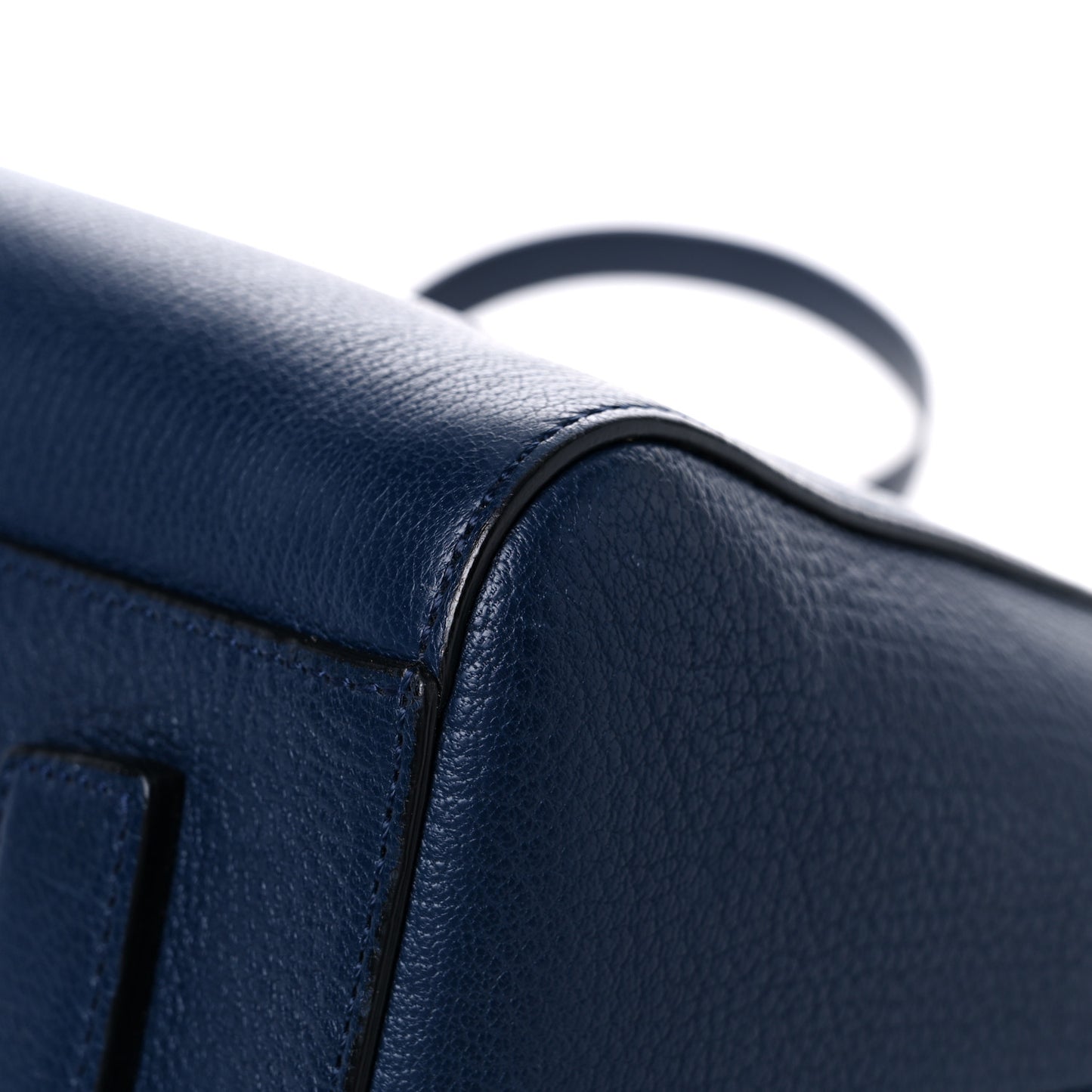 Sugar Goatskin Small Antigona Navy