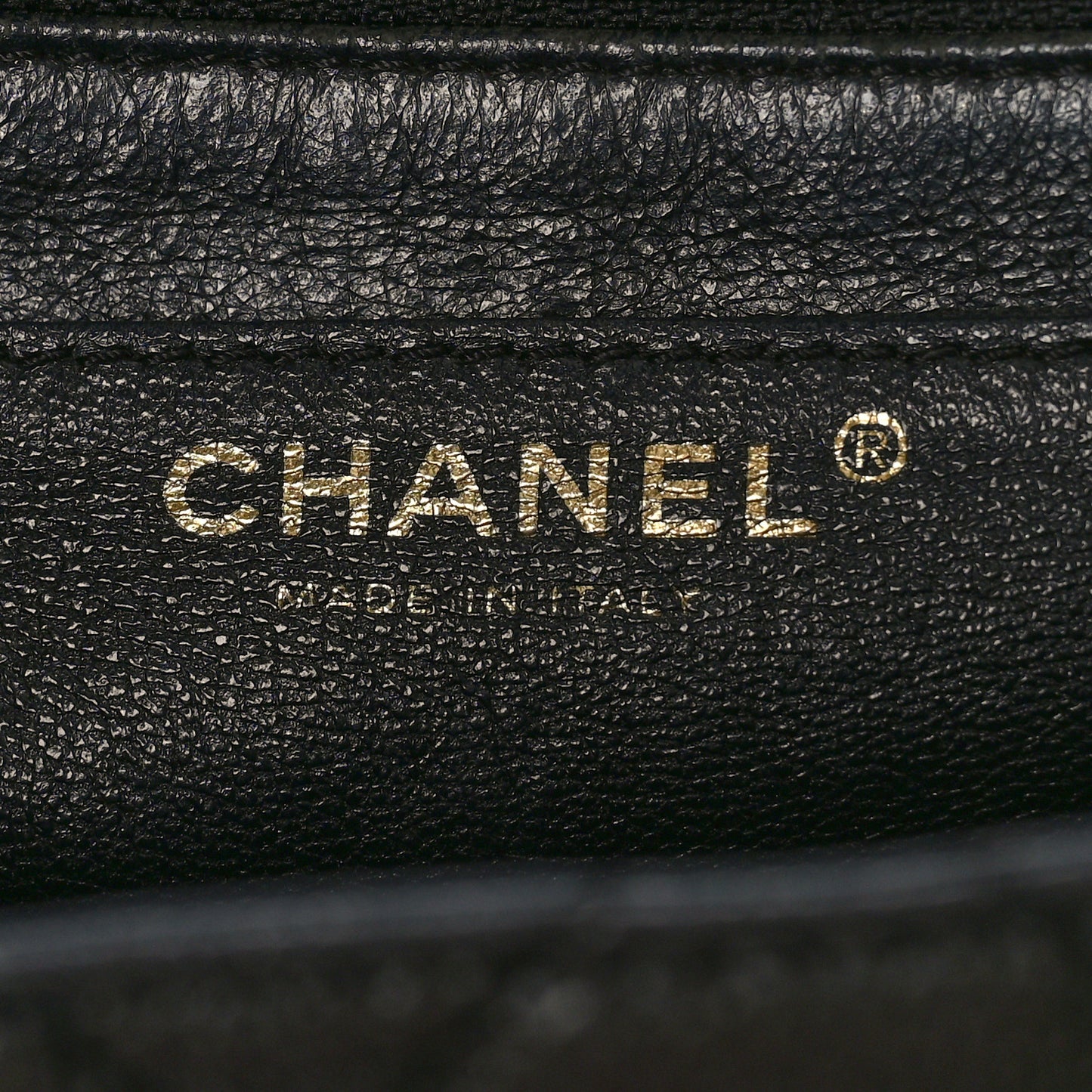 Caviar Quilted Jumbo Kelly Flap Black