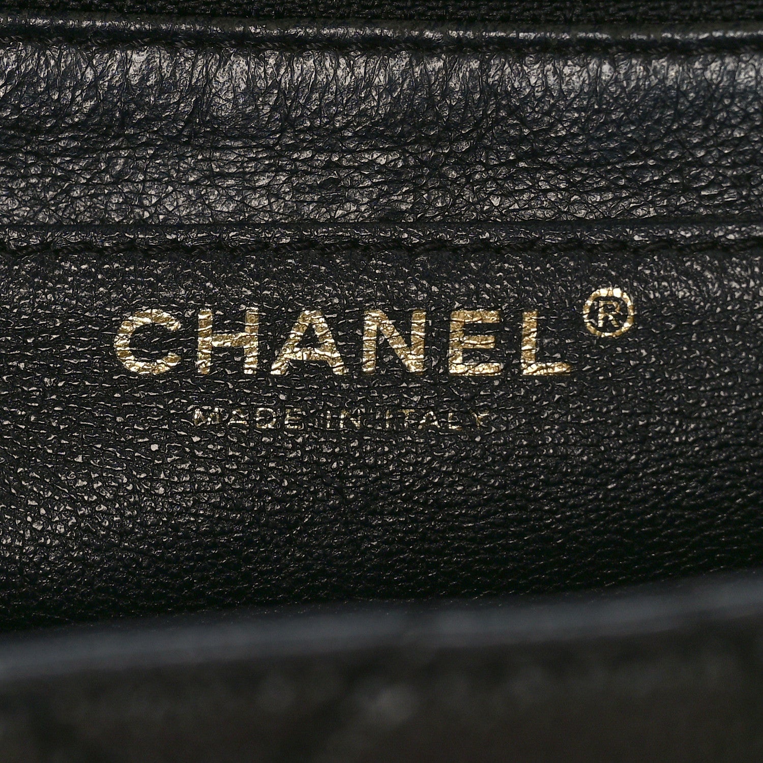 Chanel Caviar Quilted Jumbo Kelly Flap Black 6 of 10