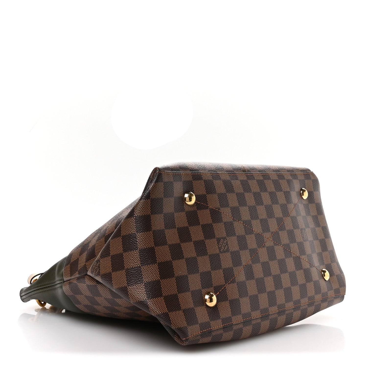 Louis Vuitton Damier Ebene Calfskin Maida Khaki 4 of 10