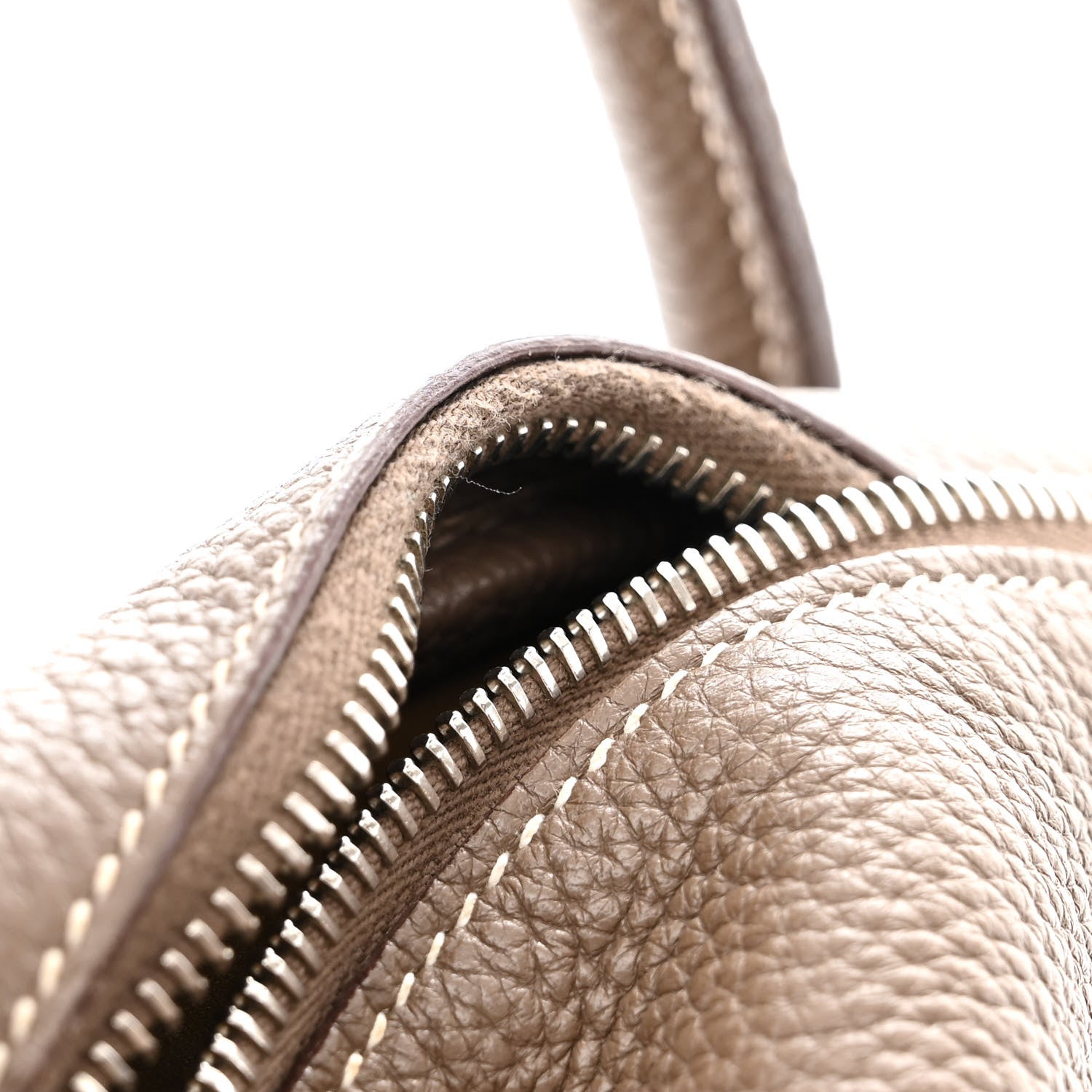 Hermes Taurillon Clemence Lindy 34 Etoupe 13 of 18