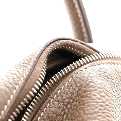 Hermes Taurillon Clemence Lindy 34 Etoupe 13 of 18