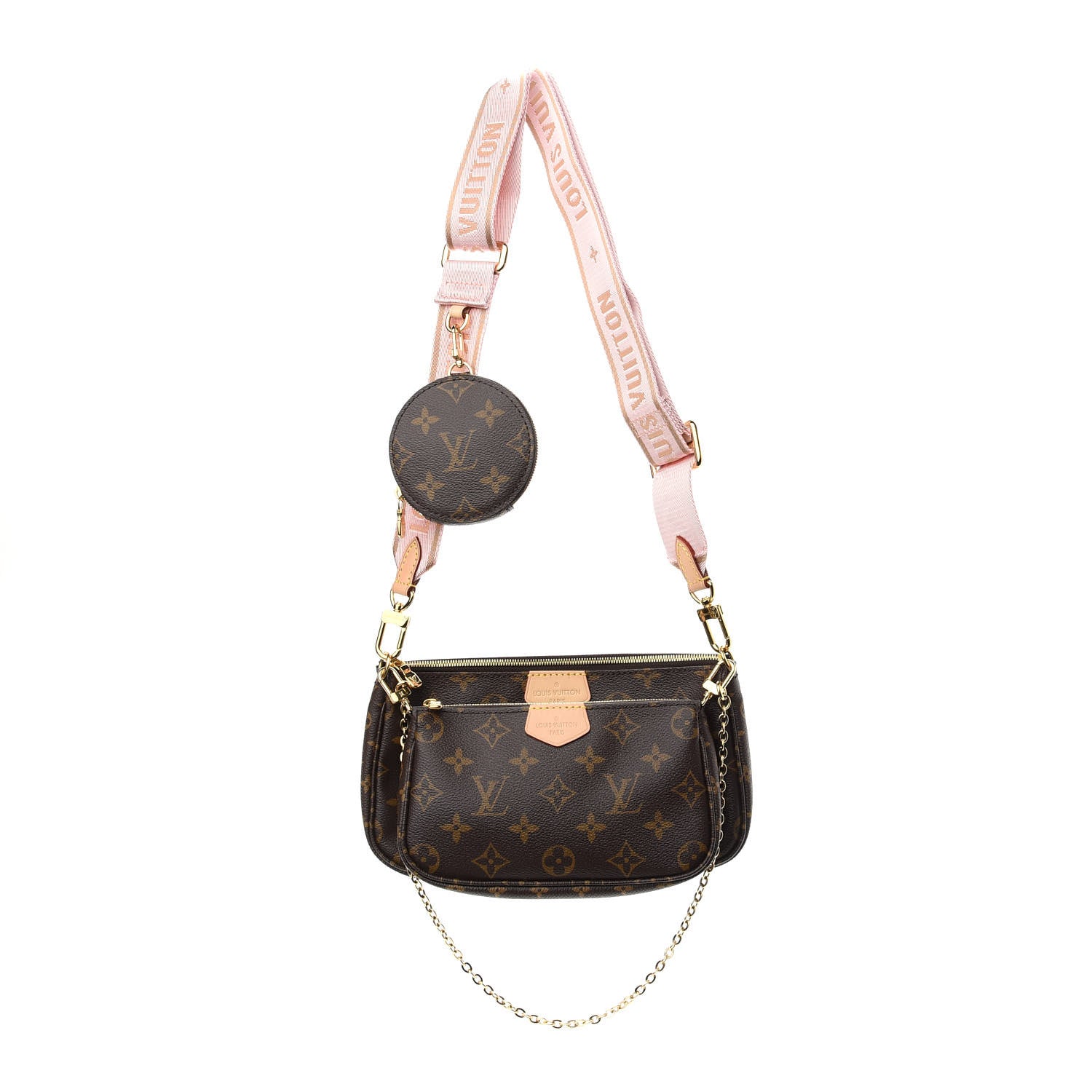 Louis Vuitton Monogram Multi Pochette Accessories Rose Clair 1 of 10