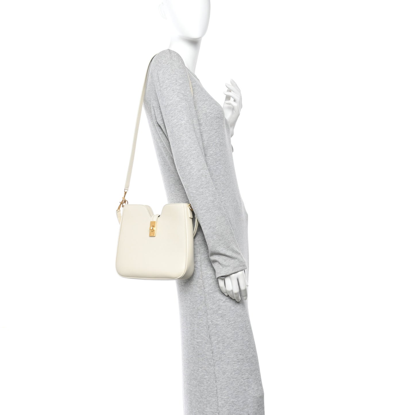 Smooth Calfskin Small Camille 16 Soft Bag Rice