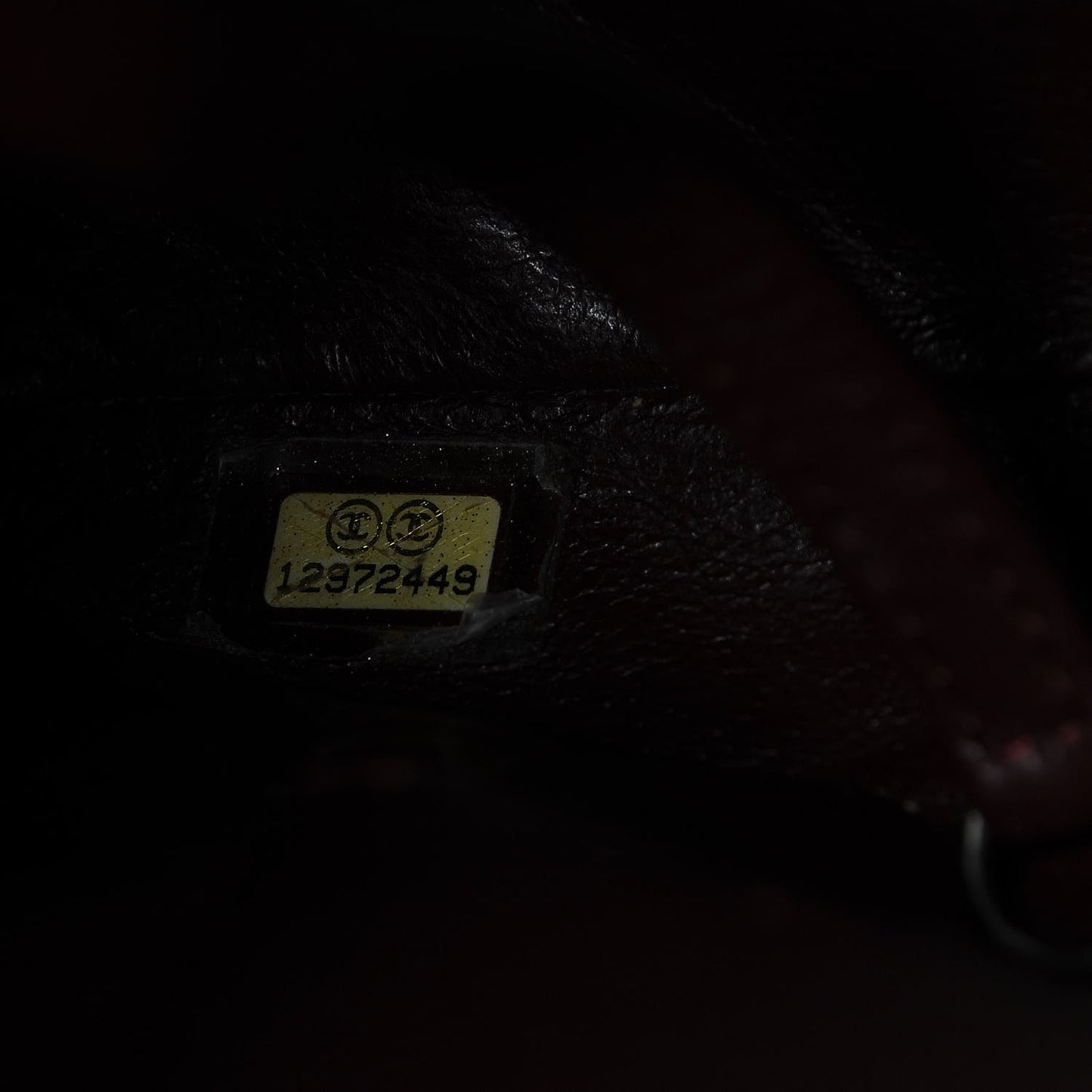 Aged Calfskin Reissue 2.55 Tote Black