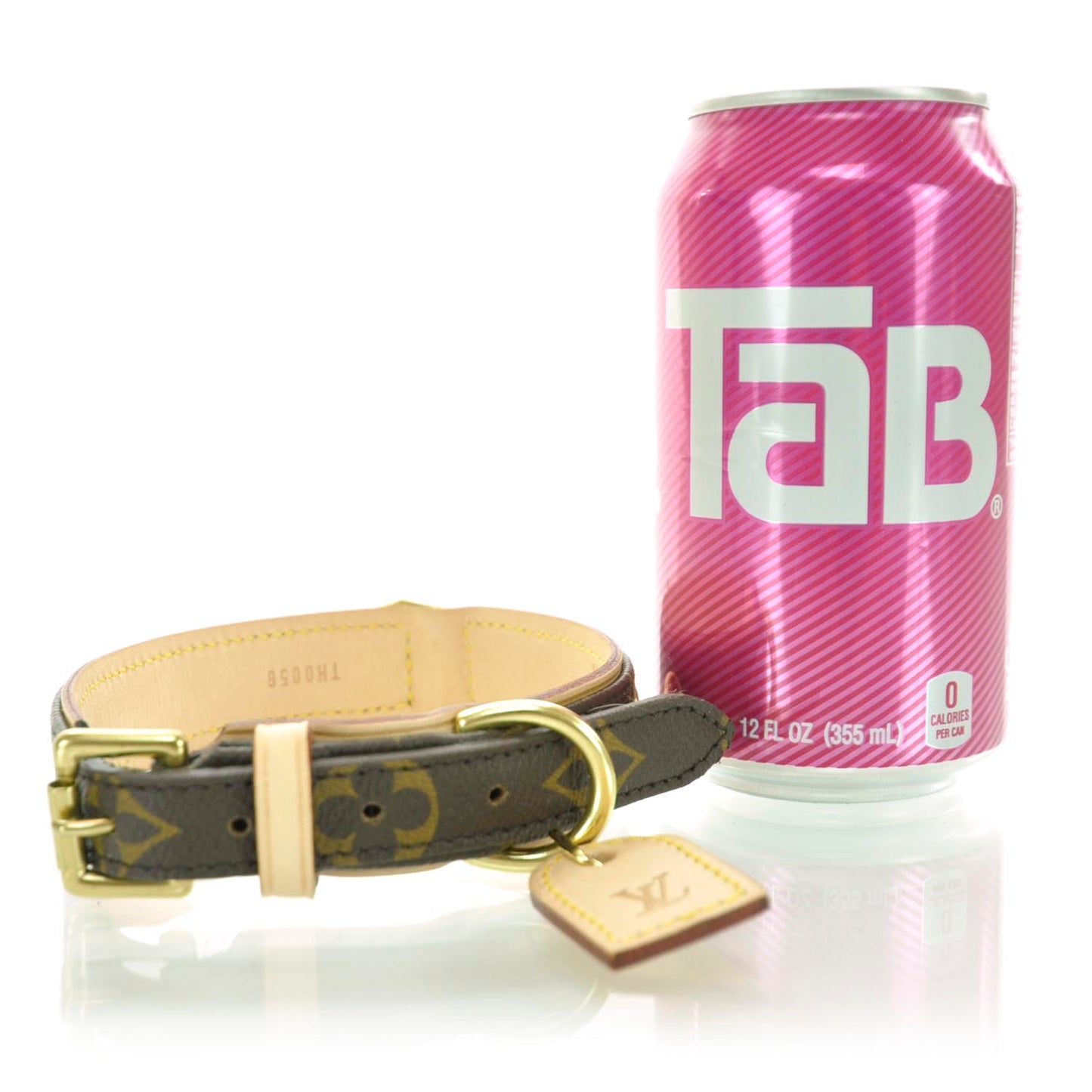 Monogram Baxter Dog Collar MM