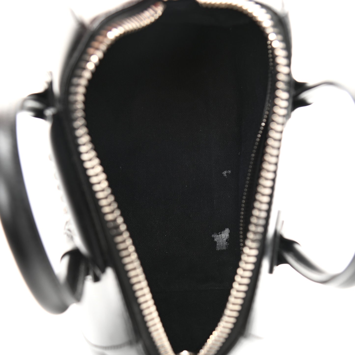 Shiny Lord Calfskin Mini Antigona Black