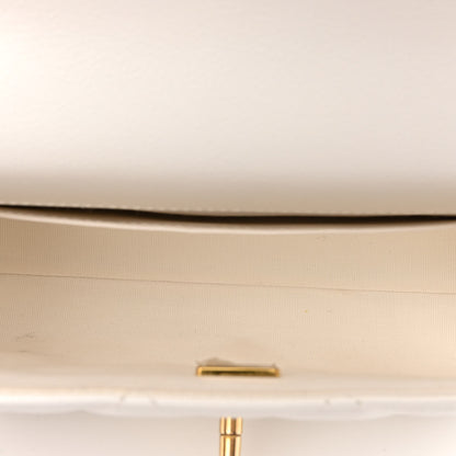Chanel Caviar Quilted Small Flap White 4 of 11