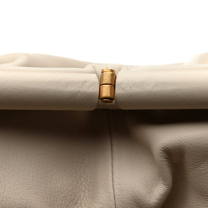 Bottega Veneta Smooth Butter Calf The Pouch Oversized Clutch Plaster 6 of 6