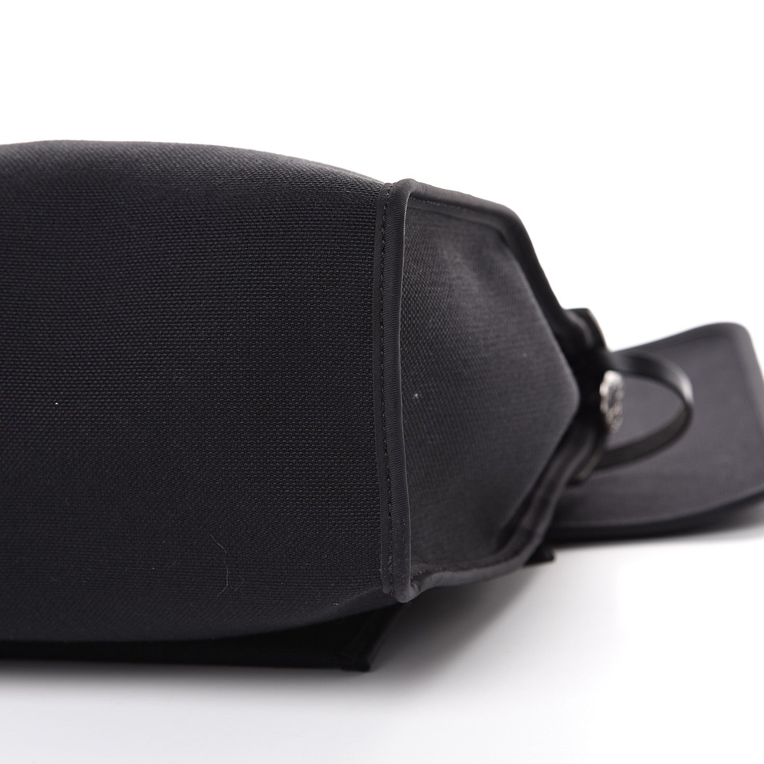 Hermes Military Toile Vache Hunter Herbag Zip PM 31 Black 10 of 12