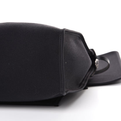 Hermes Military Toile Vache Hunter Herbag Zip PM 31 Black 10 of 12
