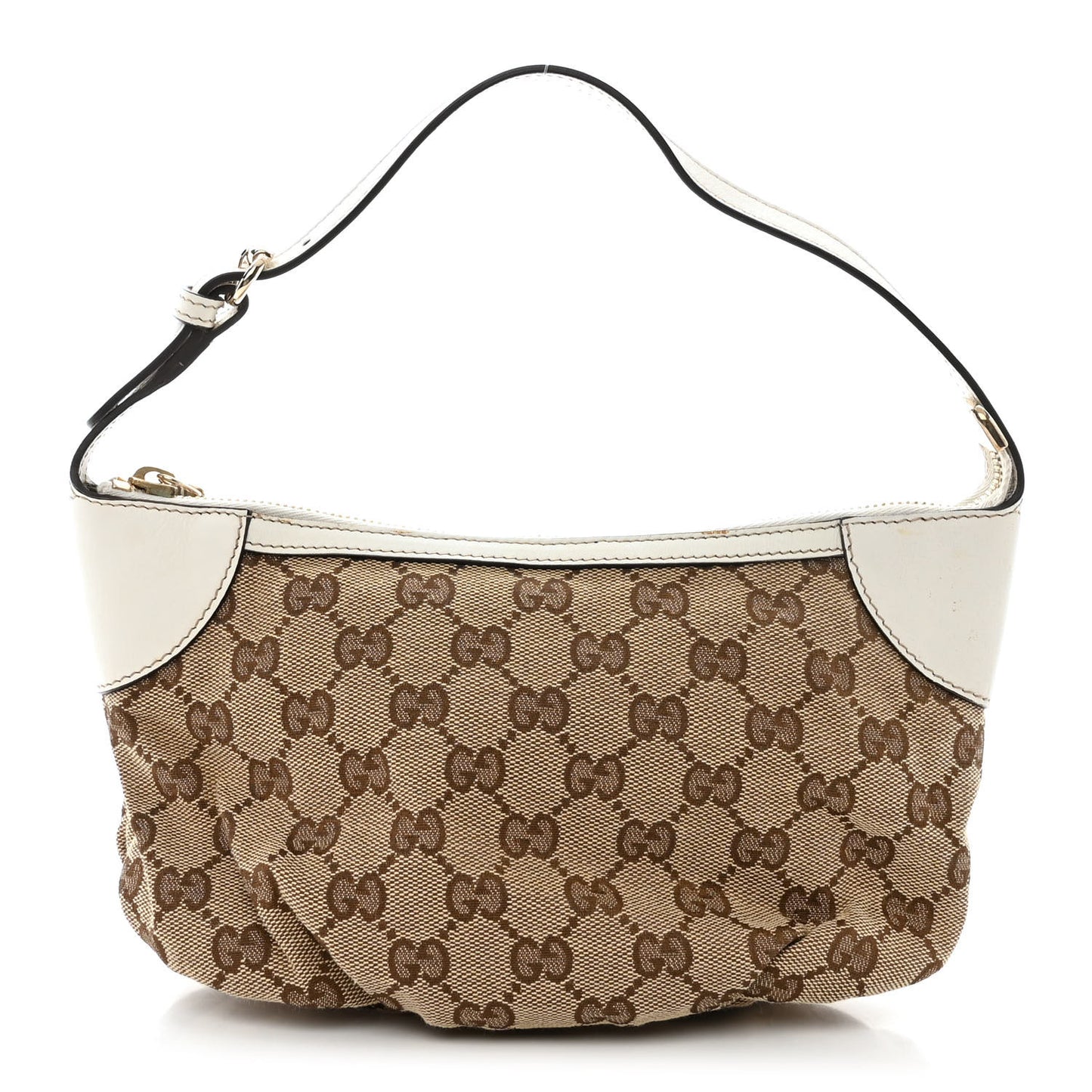 Monogram Pochette White