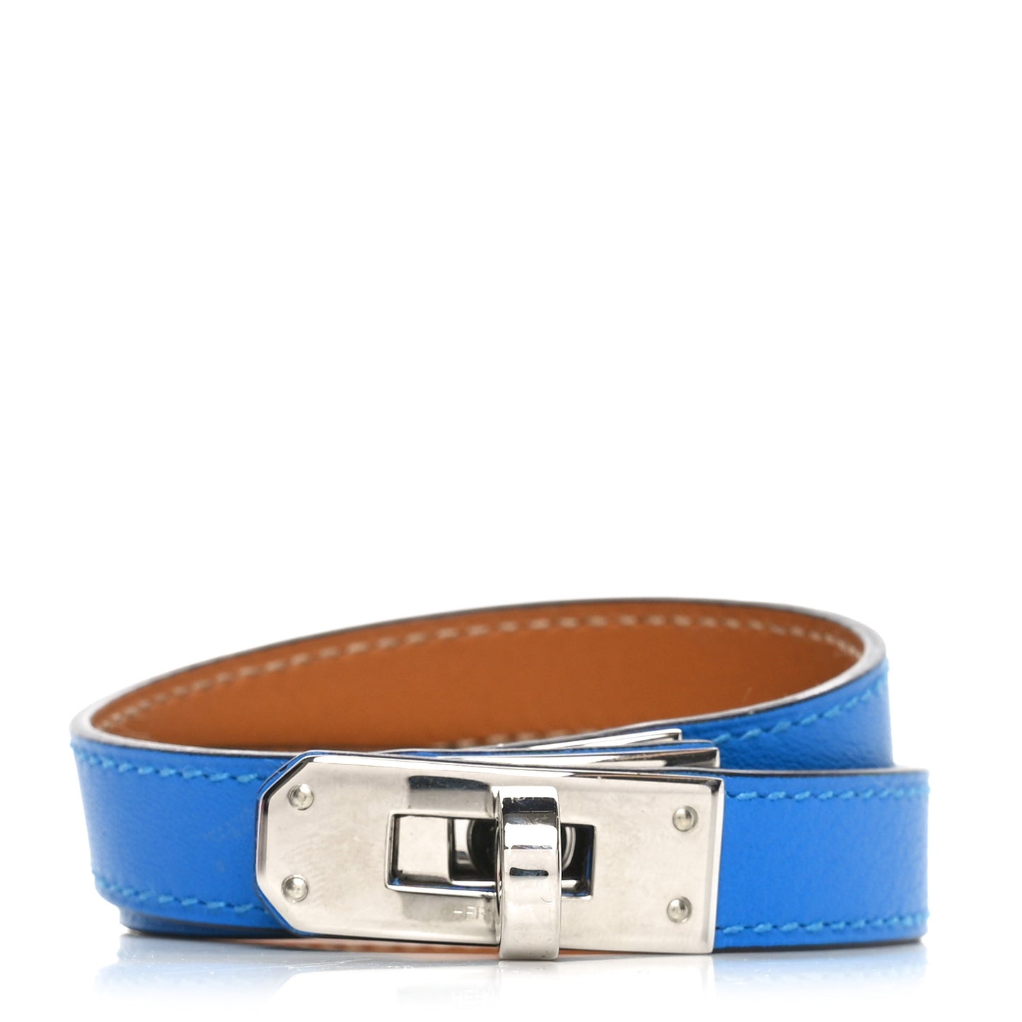 Swift Kelly Double Tour Bracelet M Bleu Electrique