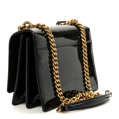 Saint Laurent Patent Small Monogram Sunset Black 3 of 11