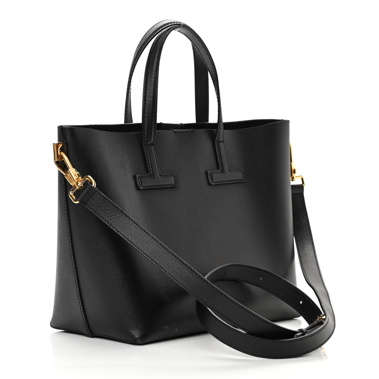 Saffiano Mini T Tote Black