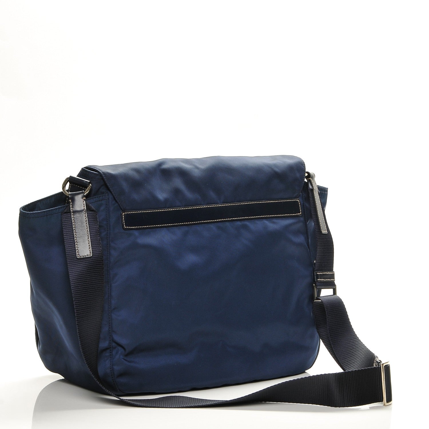Prada Nylon Vela Messenger Bag Baltico 3 of 7