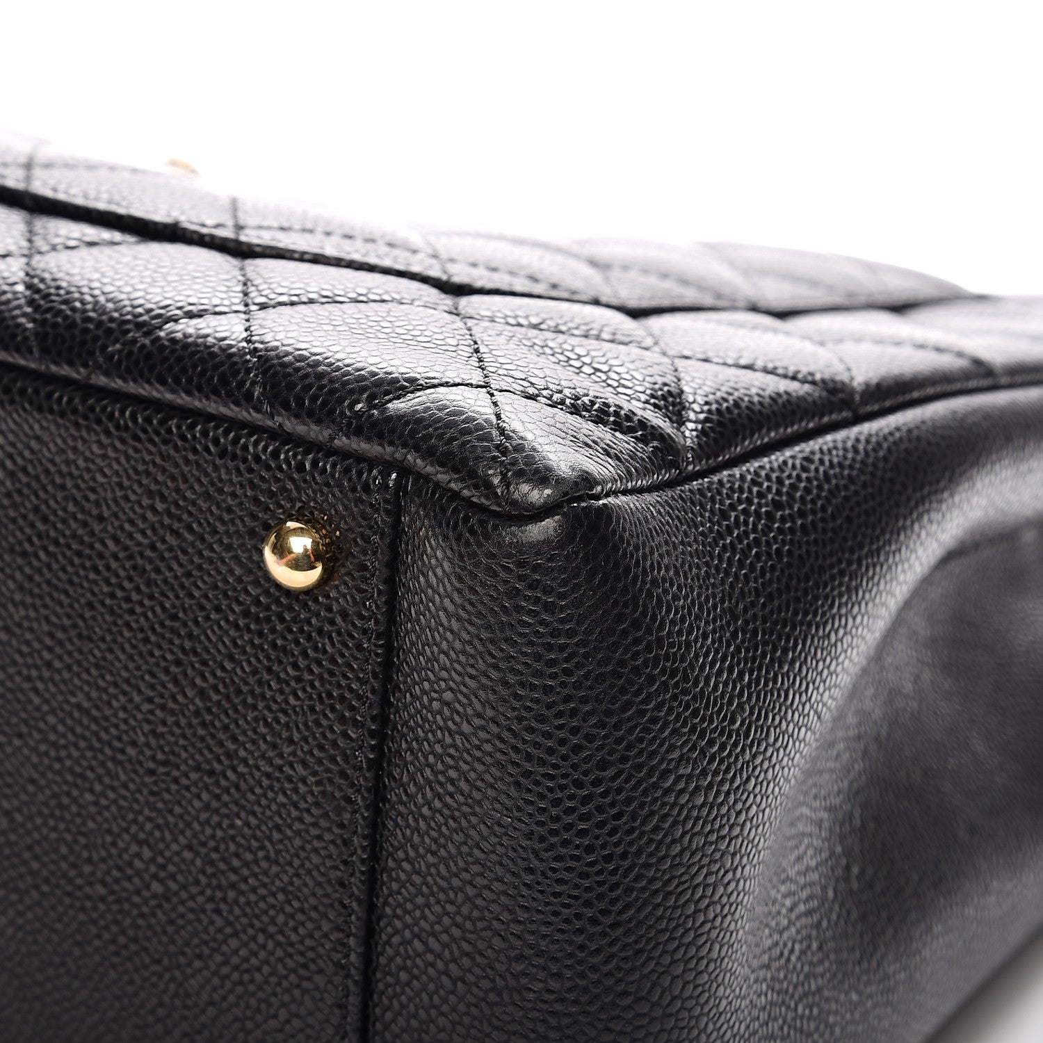 Chanel Caviar Quilted XL Grand Shopping Tote GST Black 11 of 11