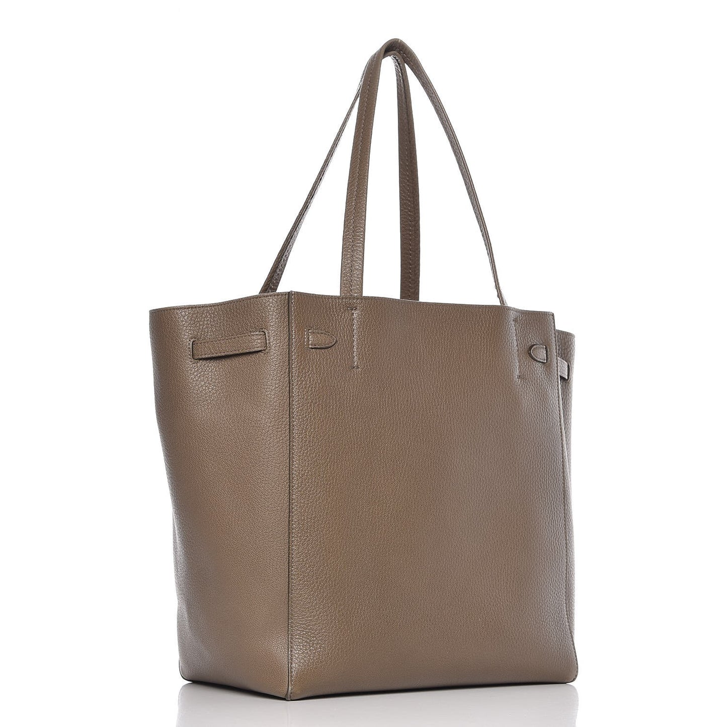 Soft Grained Calfskin Small Belt Cabas Phantom Taupe