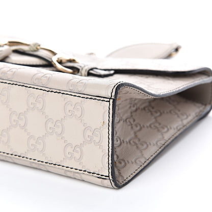 Gucci Guccissima Signature Medium Emily Chain Shoulder Bag Mystic White 11 of 17