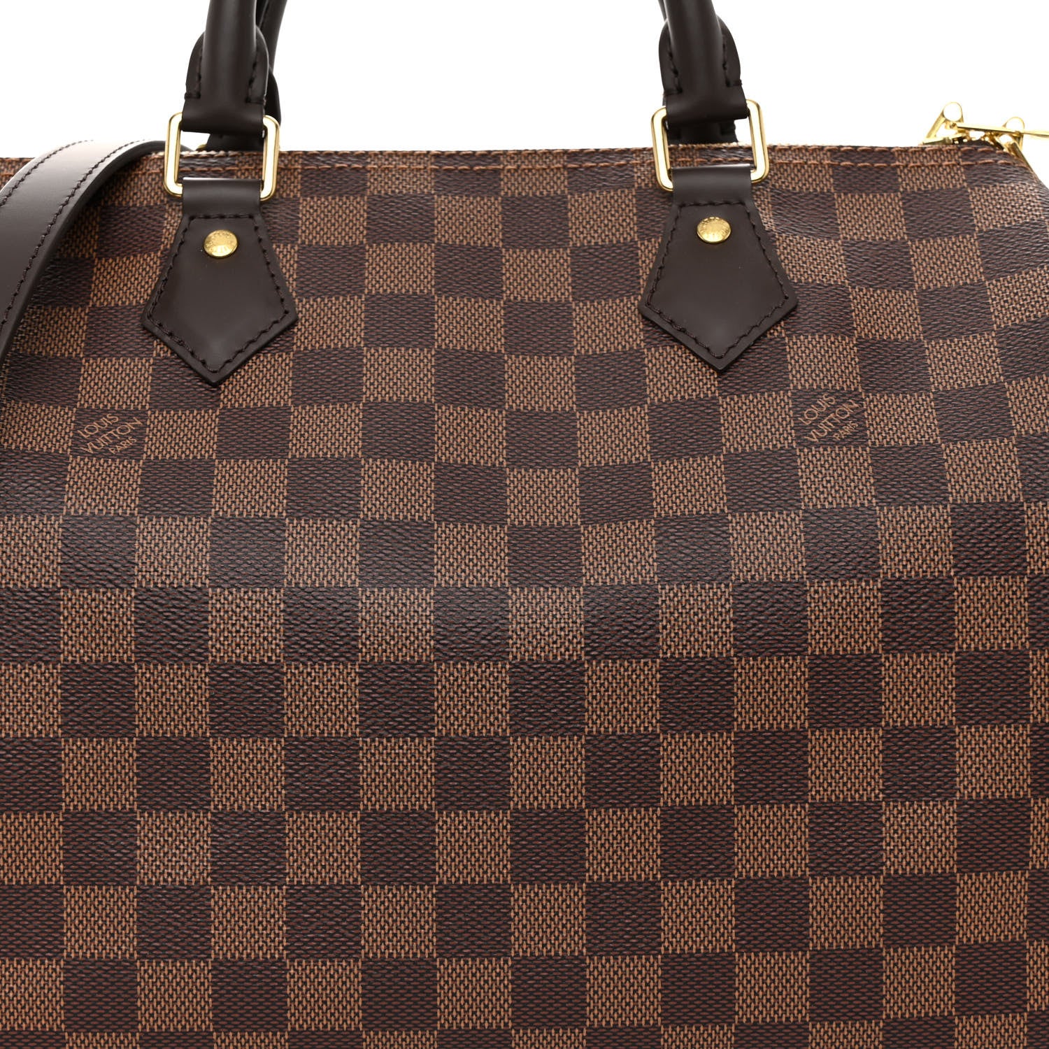 Louis Vuitton Damier Ebene Speedy Bandouliere 30 7 of 9
