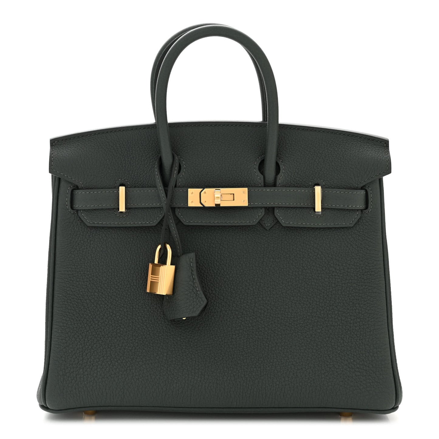 Togo Birkin 25 Vert Fonce