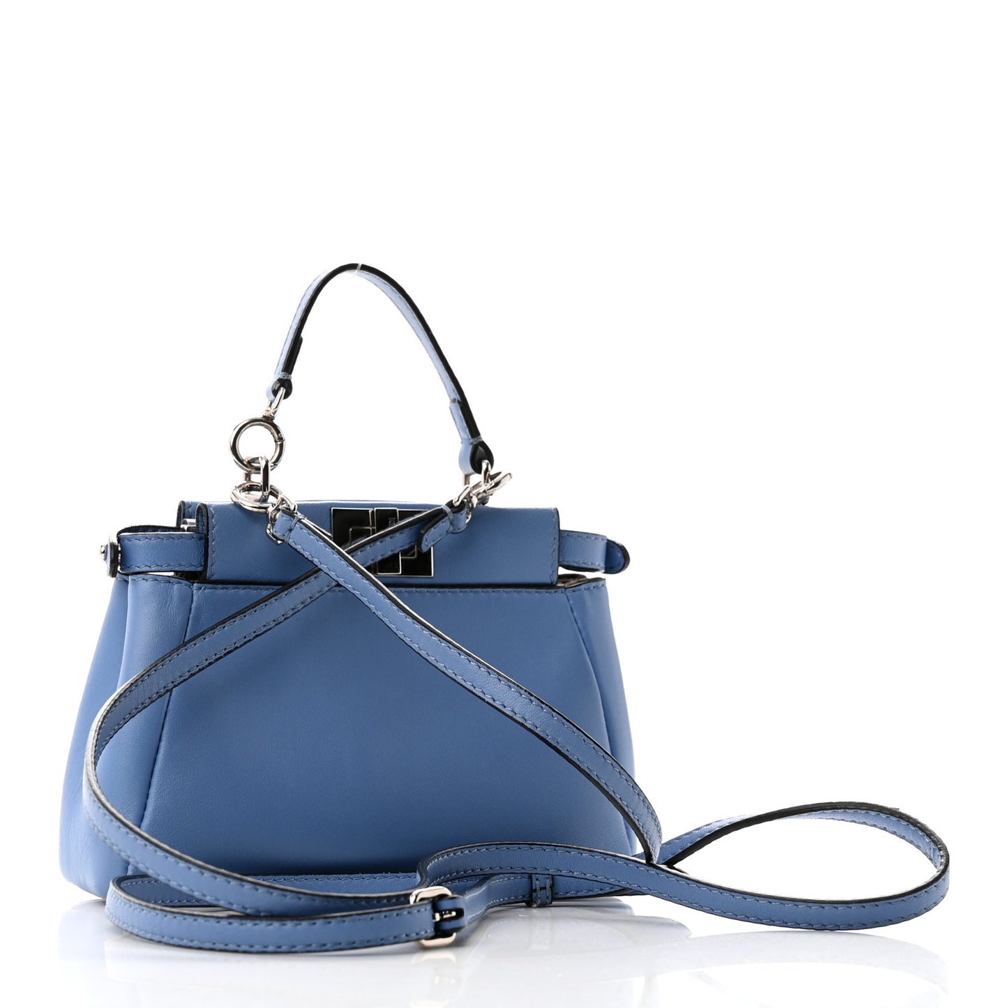 Shiny Nappa Micro Peekaboo Iconic Satchel Nebula